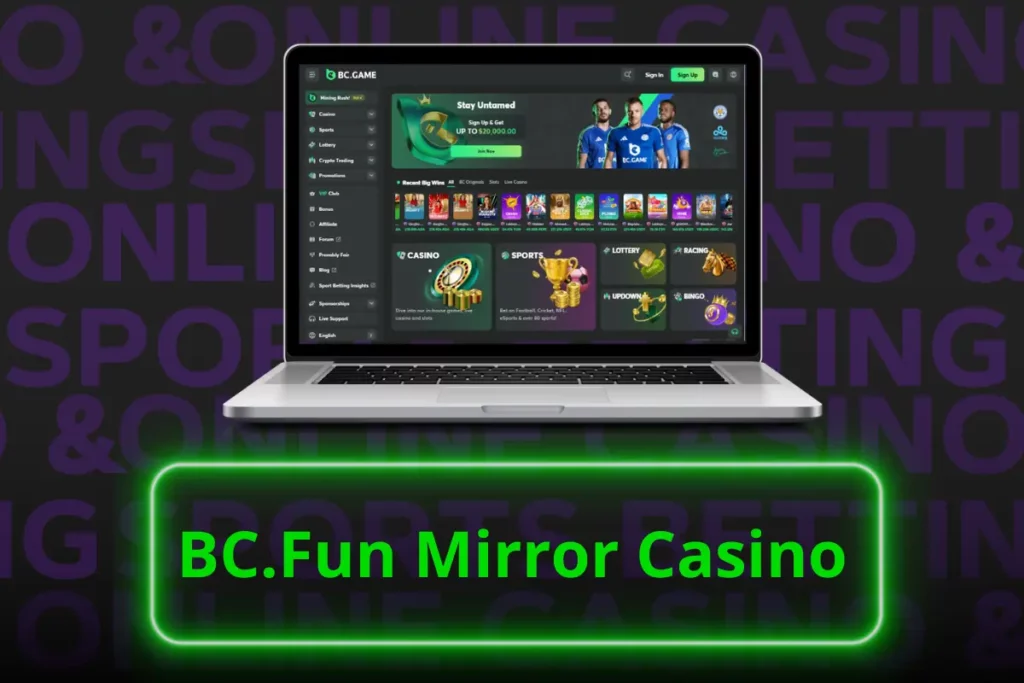 Casino BC.Fun Mirror